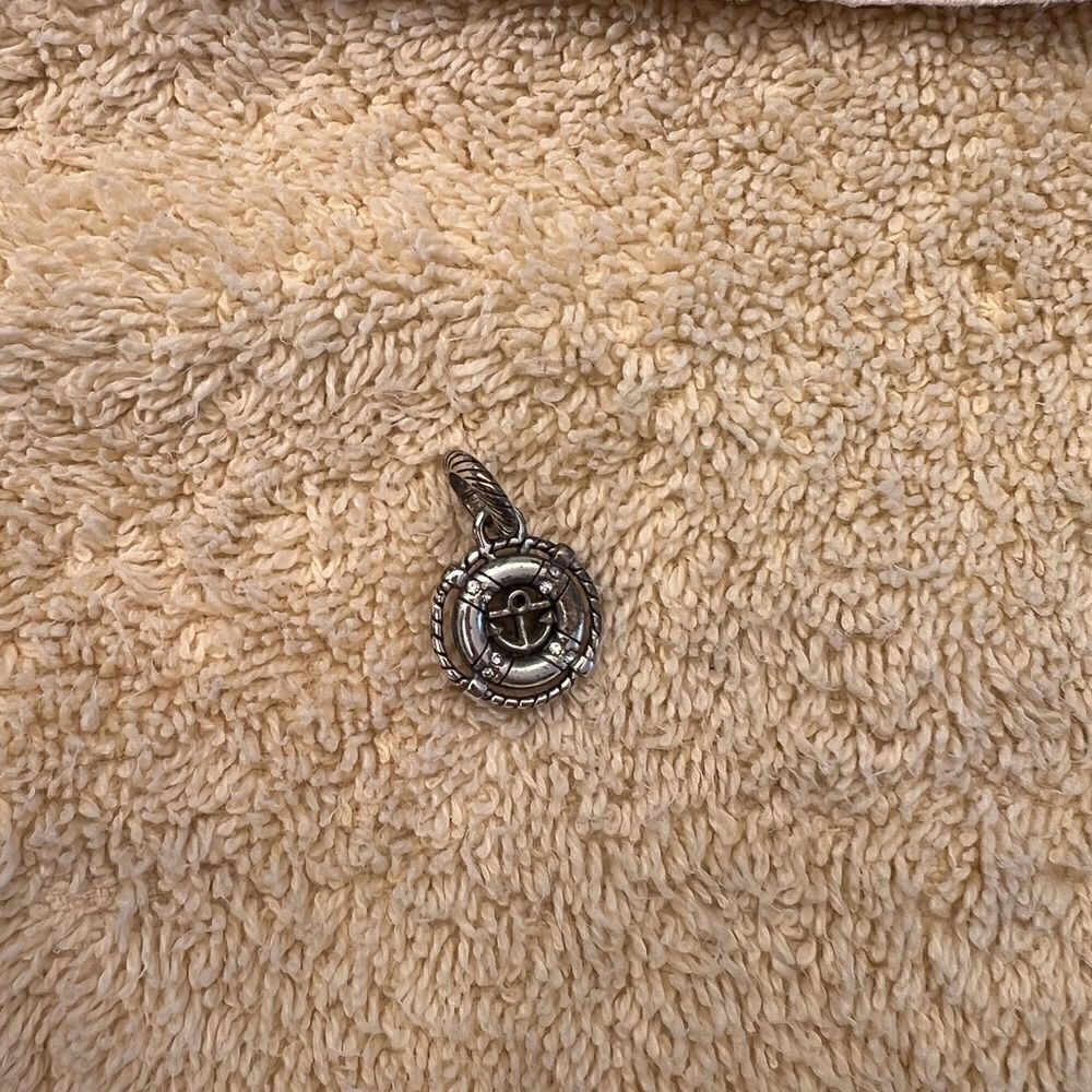 Brighton Lifesaver Ring with Anchor Charm